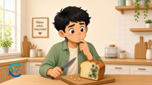 Makanan Sudah Berjamur, Cukup Buang Bagian yang Busuk Saja
