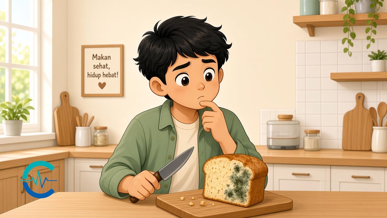 Makanan Sudah Berjamur, Cukup Buang Bagian yang Busuk Saja